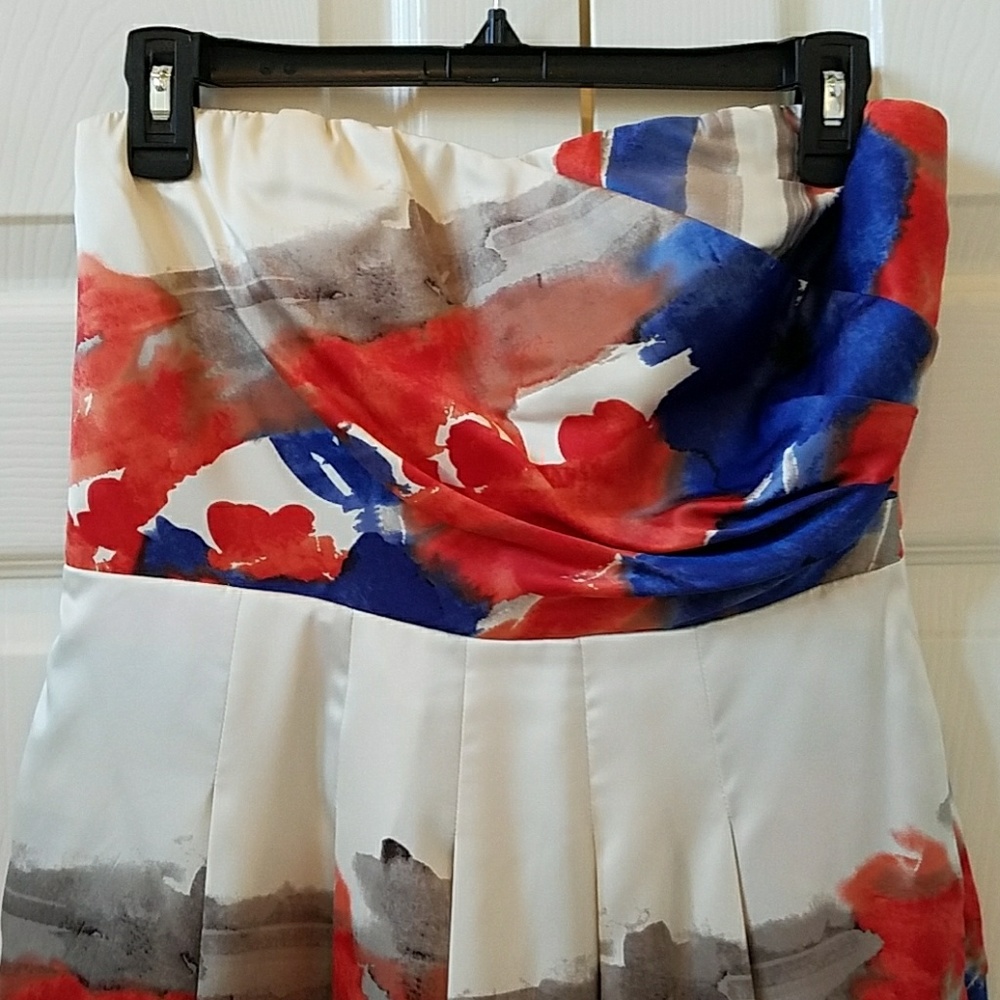 Strapless satin dress from The Limited - Picture 3 of 4